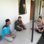 SINERGITAS TNI POLRI SAMBANG TOMAS DIWILAYAH HUKUM POLSEK CIJERUK BERI HIMBAUAN KAMBITMAS DAN AJAK JAGA KONDUSIFITAS WILAYAH BINAAN