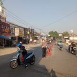 Kegiatan Rutinitas, Unit Lantas Polsek Baleendah lakukan Pengaturan Lalin