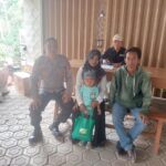 Bhabinkamtibmas Polsek Darangdan Sambangi Desa Binaan Mengajak Masyarakat Jaga Kamtibmas