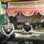 Ngawangkong Di Poskamling, Anggota Polsek Rengasdengklok Sampaikan pesan Kamtibmas