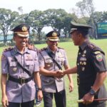 Wakapolres Pematangsiantar Hadiri  Upacara Penutupan Dikmata TNI AD TA 2024