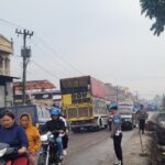 Polsek Saribudolok Gelar Strong Point Pagi,Wujud Nyata Kehadiran Polisi Di Tengah Masyarakat