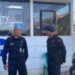 ANGGOTA BRIMOB JABAR SAMBANGI PERHOTELAN  DI CIPANAS KAB. CIANJUR