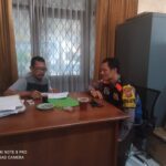 Binmas Desa Cileunyi Wetan Tatap Muka dengan perangkat Desa, Jalin Silaturahmi Jaga Kamtibmas