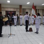 Jelang HUT Kemerdekaan RI Ke-79, Kapolsek Cileunyi Hadiri Pengukuhan Anggota Paskibra Tingkat Kecamatan Cileunyi Tahun 2024