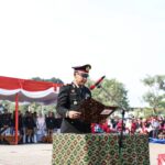 Hadiri Upacara HUT Kemerdekaan RI Ke-79, Kapolsek Rengasdengklok Jadi Pembaca Teks Panca Sila
