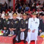 Dandim 0614/Kota Cirebon Pembaca UUD 1945Pada Upacara Bendera Peringatan HUT Ke-79Kemerdekaan RI Tahun 2024 Tingkat Kota Cirebon
