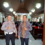 Merupakan Kegiatan Rutin Bagi Personil Polsek Dayeuhkolot, Laksanakan Pengamanan Kegiatan Ibadah di Gereja