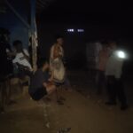 Bhabinkamtibmas Polsek Paseh Sampaikan Pesan Kamtibmas Kepada Warga Yang Sedang Ronda Malam