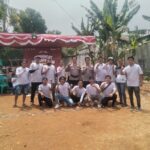 Bhabinkamtibmas Desa Jomin Timur Monitoring Kegiatan Perayaan HUT RI