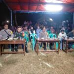 Polsek Karawang Kota Pam Acara Jaipongan, dalam Rangka HUT RI ke-79
