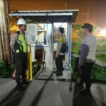 Patroli Połsek Cilamaya Himbau Kantibmas Security Pengeboran Pertamina di Desa Langgensari