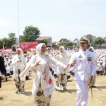 Danlanal Cirebon Hadiri Upacara Penaikan Bendera HUT Proklamasi Kemerdekaan RI Ke-79 Tingkat Kota Cirebon. (Sabtu, 17 Agustus 2024)