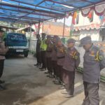 Aiptu Uus Rusmana Binpamswakarsa ke Linmas Desa Cangkuang Rancaekek sekaligus binluh kamtibmas