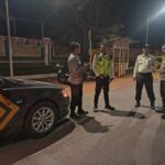 Patroli Połsek Cilamaya Himbau Kantibmas Security Pengeboran Pertamina di Desa Langgensari