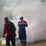 Dinas Damkar. dan Penyelamatan Kabupaten Cirebon Gelar Firefighting.