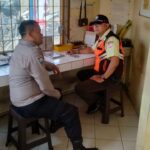 Bhabinkamtibmas Desa Cangkuang Wetan Sambangi Satpam Perusahan