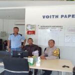 Bhabinkamtibmas Polsek Telukjambe Timur Gelar Patroli Prekat ke PT. Vhoit Paper