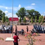 Pastikan Kesiapan Pengamanan Pemilukada 2024, Polres Aceh Tamiang Gelar Latihan Dalmas