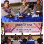 Kapolres Pidie Jaya Teguhkan Sinergi dan Kepemimpinan dalam Kunjungan Perdana ke Polsek Ulim dan Meurah Dua