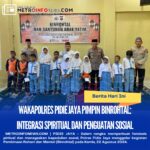 Wakapolres Pidie Jaya Pimpin Binrohtal: Integrasi Spiritual dan Penguatan Sosial