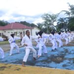 Personel Polres Subulussalam Laksanakan Ujian Beladiri UKP