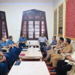 Danlanal Cirebon Dampingi Peserta Penelitian Dosen Bidang Studi Kepemimpinan dan Kejuangan TA. 2024 Seskoal Laksanakan Courtesy Call (CC) ke Walikota Cirebon