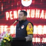 WAKAPOLDA JABAR MELAKSANAKAN PENGUKUHAN KOMITE OLAHRAGA POLRI DI LINGKUNGAN POLDA JABAR