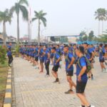 Lari Beban Pasukan Lintas Udara Tri Dharma, Menyapa Cicalengka Hingga “Field Trip” ke PT Mayora