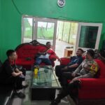 Bhabin Polsek Cangkuang Koordinasi dengan Perangkat Desa dalam rangka Harkamtibmas