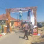 Bhabinkamtibmas Desa Tegal Sumedang Rancaekek cek kegiatan warga sekaligus sampaikan himbauan  kamtibmas