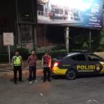 Minimalisir Aksi Kriminalitas, Anggota Piket Samapta Polsek Cileunyi Kontrol Wilayah