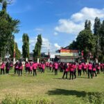 Sambut Hari Bhayangkari ke 79, Bhayangkari Segagamizun Gelar Olahraga Bersama