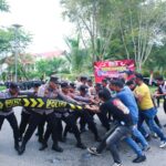Polres Aceh Jaya Gelar Simulasi Sispamkota,  Kesiapan Pengamanan Pilkada 2024