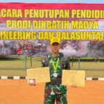 Sertu Candra Raih Predikat Terbaik Bidang Akademik, Dikbatih Madya Mountaineering TA 2024