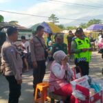 Bhabinkamtibmas Desa Cangkuang Wetan Laksanakan Monitoring dan Patroli ke Pasar Tumpah