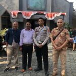 Personil Piket Pungsi Monitoring Kegiatan Ibadah Di Gereja Wilayah Hukum Polsek Dayeuhkolot