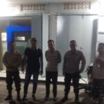 Patroli Malam anggota Polsek Cibuaya Polres Karawang untuk mencegah gangguan Kamtibmas di wilayah hukum Polsek Cibuaya