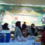 Camat Rancaekek Hadiri Acara Festival Seni Badawang dan Gerakan Pangan Murah