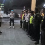 Jelang Peringatan HUT RI Ke-79 Kapolsek Rancaekek Pimpin Apel Gabungan 3 Pilar