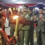 Kapolres Subang Pimpin Pelepasan Pawai Obor Tahun 2024