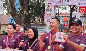 Dandim Sidrap Beri Nuansa Lain di “Pilkada Run 2024”