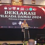 Kapolda Sulsel Tegaskan Komitmen di Deklarasi Pilkada Damai 2024