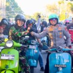 Kapolres dan Dandim: Mengajak Vespa Menyemarakkan HUT RI