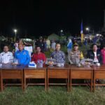 Harmoni Merah Putih di Bawah Pengawalan jajaran Polsek Polres Sidrap