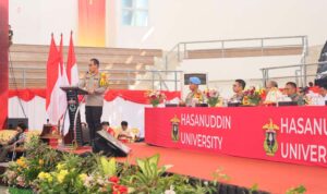 Kapolda Sulsel Tekankan Akulturasi Budaya di Kampus dalam PKKMB Unhas