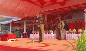 Dandim 1420/Sidrap Tegap di Senja Merdeka