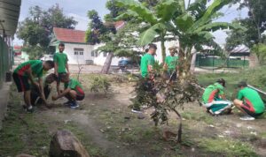 Kodim 1420/Sidrap Hijaukan Asrama