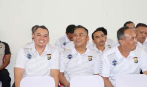 Kapolres Sidrap Apresiasi Meriah Turnamen Kapolri Cup 2024 di Gor Unhas