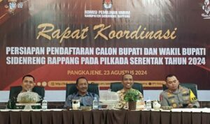 Dandim Sidrap Hadir, Rakor Pilkada Kian Solid